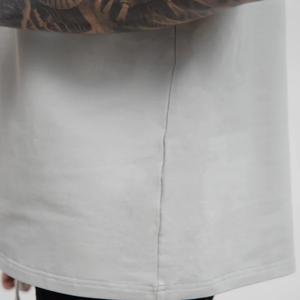 Wholesale Heavy <b>Weight</b> Boxy Plain T Shirt Cotton Plus Size Men's Shirts Manufacturer Drop Shoulder <b>Blank</b> Oversized T-Shirt - Product Image 4