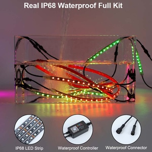 Rgbic Xe Máy Underglow Ánh Sáng Giấc Mơ Màu Ip68 Ứng Dụng Không Thấm Nước Điều Khiển Từ Xa Kit Xe Máy Xe Đạp Dưới Ánh Sáng Ánh Sáng - Product Image 4