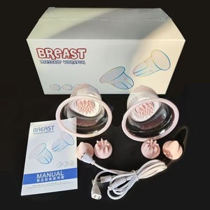 New Fashion Rechargeable Vibration Breast Enhancement <b>Machine</b> Breast Massage Enhancer Vacuum Negative <b>Massager</b> - Product Image 6