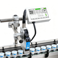 Imprimante jet d'encre thermique en ligne Docod T180E la plus vendue, machine d'impression de codes QR et dates d'expiration de 12,7 mm avec tête d'impression Tij haute protection