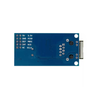 Módulo LAN Ethernet W5500 de alta calidad, pila de software TCP/IP compatible con MCU 51 y STM32, mejor que W5100