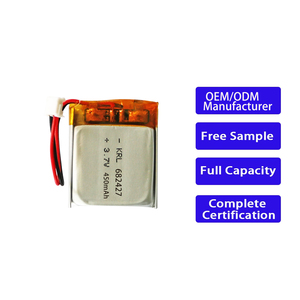 Baterai Lithium Ion Polymer KRL Handal dan Aman 682427 450mAh untuk robot / robot pijat - Product Image 1
