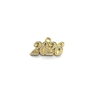 AA022086 2026 colgante de Año Nuevo graduación borla encanto venta al por mayor año encantos para la fabricación de joyas Diy - Product Image 3