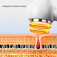 Appareil de beauté pour la peau Z Micro Foam, compresse chaude/froide, massage, aspiration sous vide, aspiration des points noirs, nettoyage des pores, pour tous