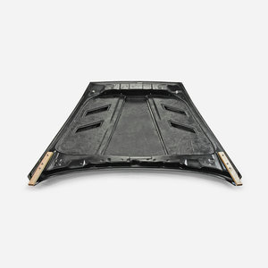 Capó Ventilado de Fibra de Carbono Estilo AMS para NISSAN 370Z Z34 2009, Color Negro EPR - Product Image 4