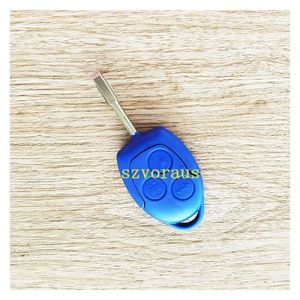 Chìa Khóa Xe Nhà Sản Xuất Bán Buôn <span class=keywords><strong>Ford</strong></span> Màu Xanh Từ Xa Chìa Khóa Đầu 3 Nút Cho Quá Cảnh Mk7 433.92 Mhz - Product Image 6