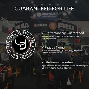 Tawns display fieristici 10x10 a LED tog retroilluminato bancone con Box luce in tessuto Expo - Product Image 5