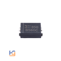 Diode Schottky B560C-13-F SMD à faible tension directe, redresseur de puissance, composant électronique d'origine en stock