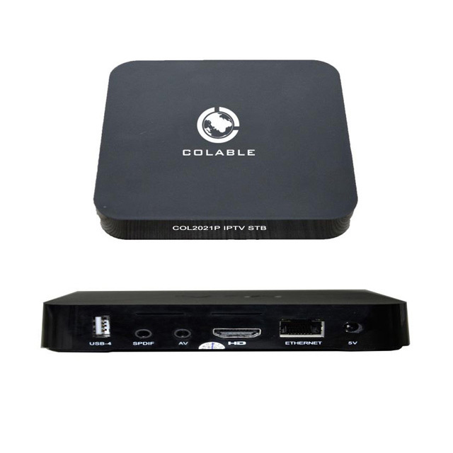 Decodificador Del IP SoluTion De IPTV Del Hotel, Decodificador Basado En IP De Android Del Hospital De La Comunidad   COL2021A