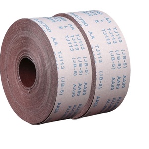 Rollo de tela de <span class=keywords><strong>esmeril</strong></span> <span class=keywords><strong>Flexible</strong></span>, 4/5 pulgadas, 115mm, papel de lija, lijado - Product Image 2