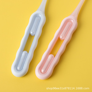 Children Toothbrush Soft Bristle Three Sided Design For Kids Age 5 12 Manual Toothbrush High Quality Pink And Sky Blue - Product Image 5