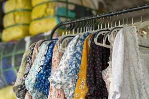 WS06 Abiti Usati Estivi in Chiffon per Donna, Vestiti di Prima Qualità, Balle di <span class=keywords><strong>Abbigliamento</strong></span> di Seconda Mano, Vendita all'Ingrosso di Vestiti Misti - Product Image 4