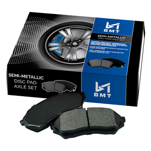 Pastillas de freno semimetálicas de alto rendimiento D1650 para Nissan ALTIMA LEFF TEANA Pastilla de freno de disco de nueva condición - Product Image 1