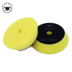 <span class=keywords><strong>3</strong></span> inç sarı detaylandırma otomatik köpük parlatıcı ped orta kesme araba cilalama süngeri araba organları için özelleştirilmiş OEM destek - Product Image 1