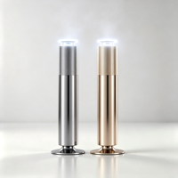 Diffuseur d'huiles essentielles sans eau avec télécommande et logo personnalisé, en alliage d'aluminium, atomiseur de parfum à deux fluides, diffuseur d'arômes de table, 100 ml