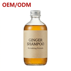 Pâte de shampoing au gingembre antichute et antipelliculaire pour le soin du cuir chevelu, formule végétale naturelle épaississante, traitement favorisant la croissance des cheveux, qualité professionnelle pour salon, OEM - Product Image 1