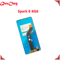 MOQ : 10 pièces en gros pour Tecno Spark 8 / 8C / 8 Pro / 8T / 8P Écran LCD tactile complet KG6 KG5k KG6p KG7H KG8