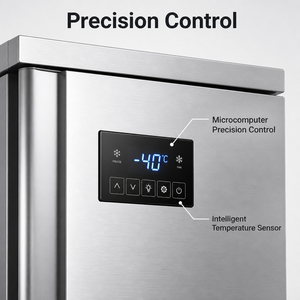 RTK Multi-Tray Aufrechter Maßgefertigter Gewerblicher Schockfroster für Bäckereien, Werkstätten und Restaurants - Product Image 4