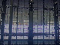 Écran LED transparent extérieur IP65 P3.91-7.81, affichage LED de location pour concerts, événements et spectacles en direct