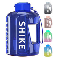 Bouteille d'eau sport grande capacité 74 oz pour adulte avec paille, en PETG, écologique, portable, pour boire directement, idéale pour le camping