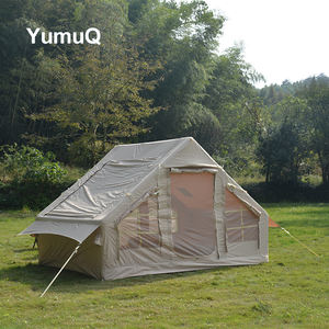 <span class=keywords><strong>Tente</strong></span> de camping <span class=keywords><strong>gonflable</strong></span> Kawagebo Kamp (KK) 10' x 7' en Oxford imperméable <span class=keywords><strong>avec</strong></span> cheminée pour poêle - Product Image 1
