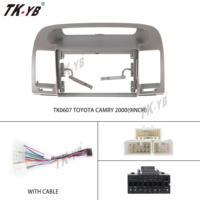 Autoradio Auto DVD-Player Android Auto Stereo Kit De Dash Facia Rahmen Panel für Toyota 9 Zoll 10,1 Zoll Android-Bildschirm