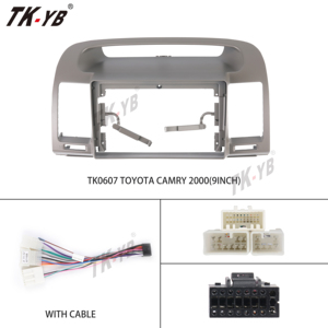 Đài Phát Thanh Xe Hơi Xe Dvd Player Android Xe Stereo Kit De Dash Facia Khung Panel Cho Toyota 9Inch 10.1Inch Android Màn Hình - Product Image 2