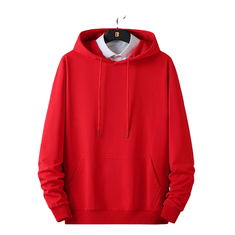 wolf print kangaroo pocket casual moletom com capuz