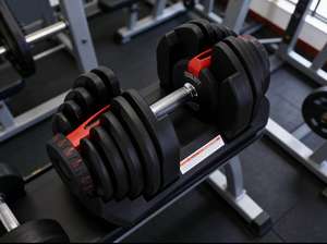 Mancuerna Ajustable de Acero - Equipo de Fitness Portátil, Antideslizante y Duradero para Entrenamiento de Pesas en Casa, para Manos, Brazos y Hombros - Product Image 3