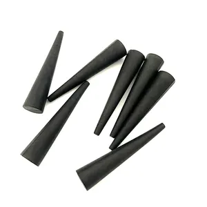 Silicone Rubber Custom Molded Silicone Tapered Plugs / Silicone Lid /Rubber Stopper for Glass bottle Sealing