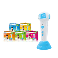 Máquina de aprendizaje interactiva de audio personalizable, juguetes de lectura electrónicos, bolígrafo parlante para niños