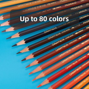 <span class=keywords><strong>CARAN</strong></span> DACHE para Cada Lápiz de Colores Prismalo Soluble en Agua de 80 Colores, para Dibujo a Mano, Profesional, Estudiantil, Artístico, para Principiantes - Product Image 4