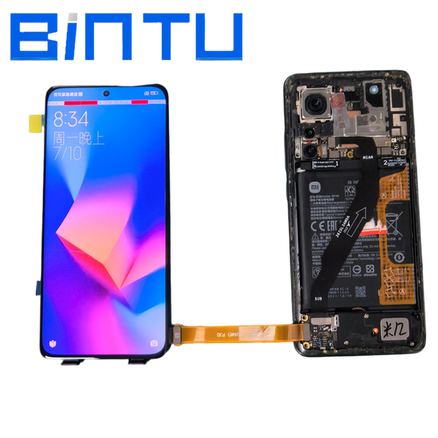 BINTU Factory Original Android Phone Accessories OLED Touch Screen for 12 6.28" Display 2400x1080px 1 Year Warranty Custom