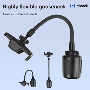 Soporte para Teléfono Móvil para Auto Miccell Wholesale Abs 360 °   Soporte ajustable para teléfonos <span class=keywords><strong>de</strong></span> coche con base antideslizante resistente, soporte para coche para todos los teléfonos - Product Image 2