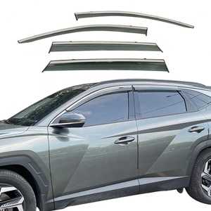 Déflecteurs de vent et pare-pluie pour Hyundai New Tucson L 2021 2022, visières de porte, accessoires automobiles, protections météo, visières de fenêtre - Product Image 2
