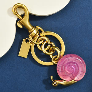 Insetto, Animale, Cristallo, Piccola Lumaca, Portachiavi, Regalo Creativo per Ragazze, Portafoglio, Borsa, Gioielli alla Moda, Ciondolo - Product Image 5