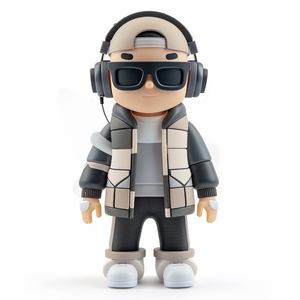 Custom Designer Oem Art Home Decor Plastic Toy <strong>Action</strong> <strong>Figure</strong> - Product Image 1