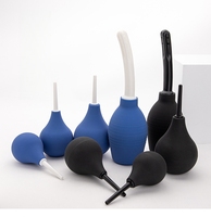 Poire de lavement anale à embout fin, anti-reflux, réutilisable, écologique, 100 % étanche pour la santé des femmes et des hommes