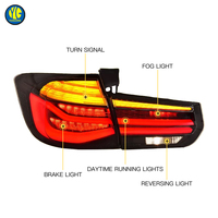 YU GUANG para luces traseras BMW 2013-2019 BMW 3 Series Wagon F31 Actualización de luz trasera F80 LED lámpara trasera accesorios de coche indicador LED