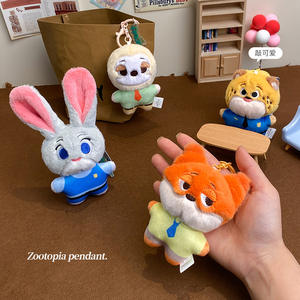 จูดี้ ฮอปส์ และ นิค จากภาพยนตร์ซูโทเปีย ตุ๊กตาผ้าพลัฌแบบกระเป๋าห้อย น่ารัก มีเสียง สำหรับเด็กผู้หญิง ขายส่ง - Product Image 3