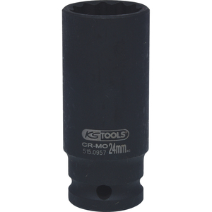 1/2\" <b>12</b>-<b>Point</b> Impact <b>Socket</b> 24 mm Chrome Deep <b>Socket</b> Wrenches for DIY & Maintenance Customizable OEM Support - Product Image 1