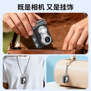 เครื่องบันทึกกล้องขนาดเล็กพร้อมการตรวจจับความเคลื่อนไหวการ์ดไมโครเอสดี H.264 การบีบอัดวิดีโอแบบพกพาสำหรับใช้ในบ้านกีฬาปั่นจักรยาน - Product Image 3