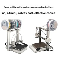 Kotak Pengering Bahan Habis Pakai Printer 3D Tipe Gantung Samping TZ Bambu PLA PETG Anti Lembab Tertutup Rapat A1 Cina