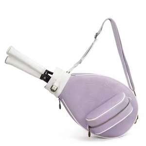 Sac de <span class=keywords><strong>raquette</strong></span> de tennis professionnel en nylon imperméable avec logo personnalisé pour le badminton et le paddle - Utilisation en extérieur et en salle de sport - Product Image 2