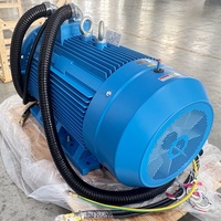 Moteur électrique synchrone triphasé AC Chine 400 CV 2 pôles 3000 tr/min à vitesse variable à entraînement direct pour broyeur à billes avec télécommande