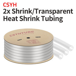 <span class=keywords><strong>Manchon</strong></span> <span class=keywords><strong>isolant</strong></span> thermorétractable transparent CSYH 2:1 pour <span class=keywords><strong>tuyau</strong></span> PE, protection étanche des fils, 25mm 30mm - Product Image 6