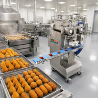Machine automatique d'enrobage de pâte avec moteur, fournie par l'usine de Shanghai, pour la production de Kibbeh turc et d'Icli Kofte de grande capacité