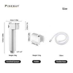 PINEBAY, лидер продаж, пластиковый ручной распылитель для биде - Product Image 6