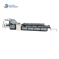 Flûte à papier plastifiant la machine semi-automatique de plastifieuse pour la boîte de carton de carton