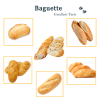 Machine automatique de formage de mini-baguettes, petite moulatrice de pain français pour la production de baguettes de petite taille en boulangerie industrielle